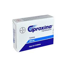 CIPROXINA 500MG CPR C8