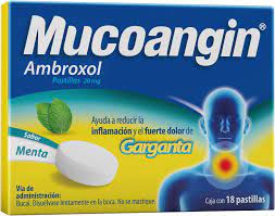 MUCOANGIN MENTA 20MG PAST C18