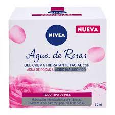 NIVEA CREMA FACIAL 50ML AGUA DE ROSAS