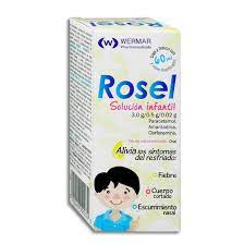 AMANTADINA/PARACETAMOL/CLORFENAMINA SOL INF 60ML ROSEL