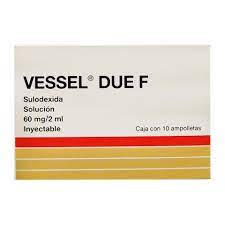 VESSEL DUE F 60MG INY C10