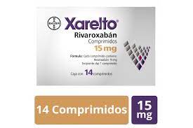 XARELTO 15MG (AE) COM 14