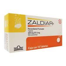 ZALDIAR 37.5/325MG TAB EFE C10