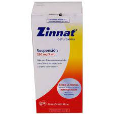 ZINNAT 250MG SUSP 50ML