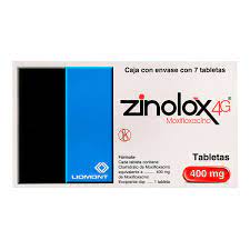 ZINOLOX 4G 400MG TAB C7