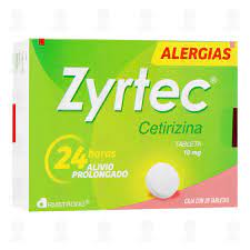 ZYRTEC 10MG TAB C20